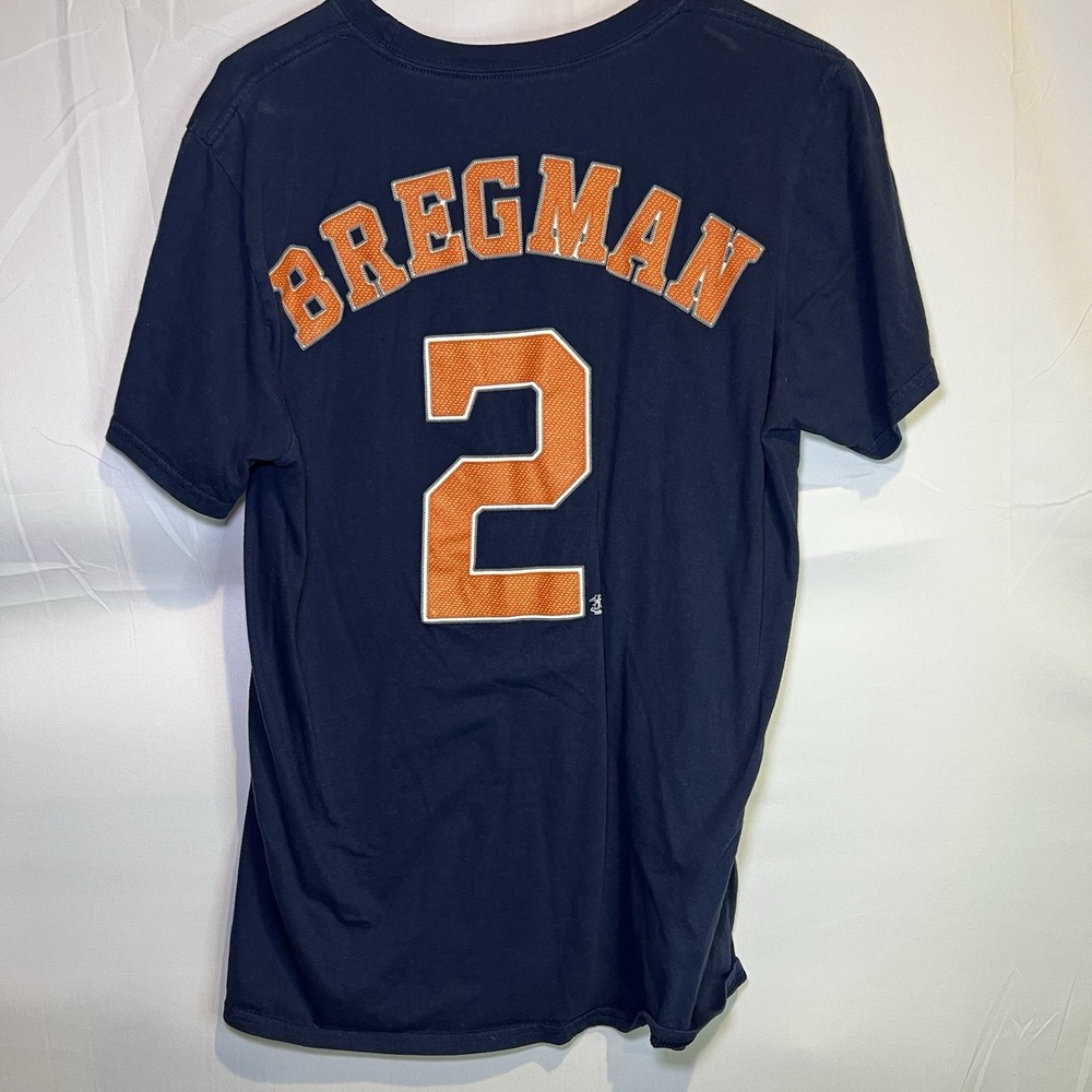 Alex Bregman #2‎ Houston Astros Fanatics 2022 WS Champs Mens Medium Player Shirt